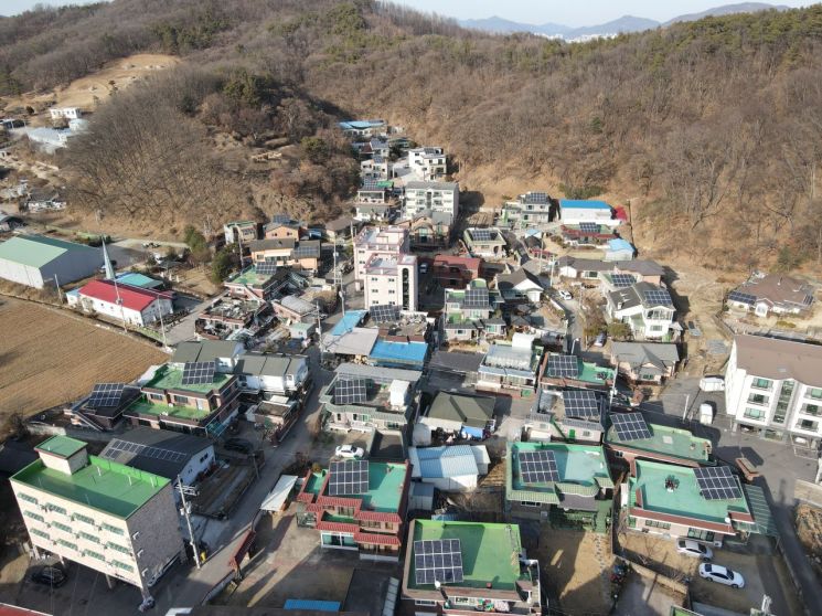 용인시, 에너지 취약지역에 태양광·지열 발전 설치