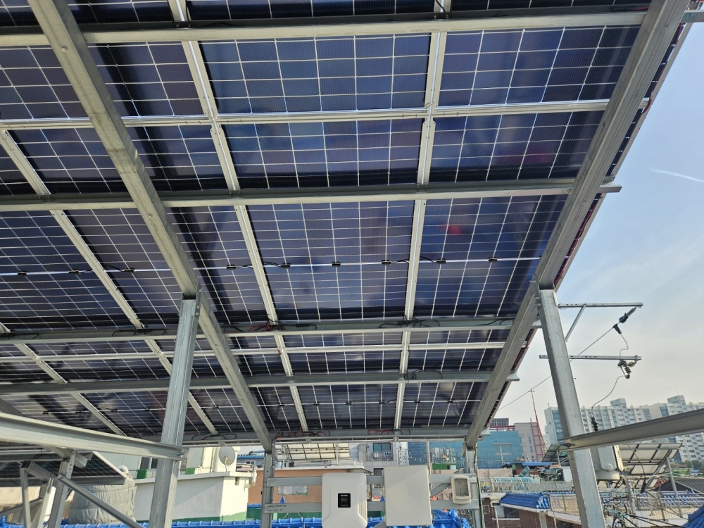 정진 태양광발전소(14.375KW)