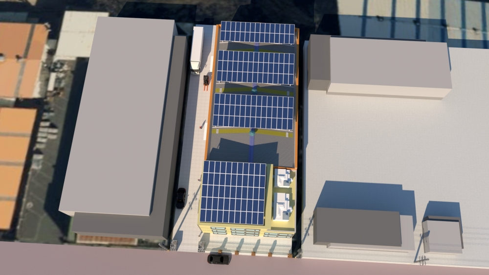 중원1호 태양광발전소(100KW_3D 이미지)